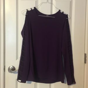 Long Sleeve Cutout Top